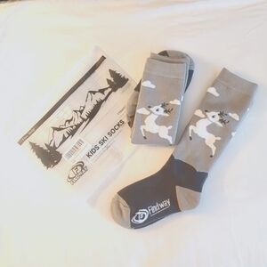 Kids FindWay Ski Socks 2 pairs New